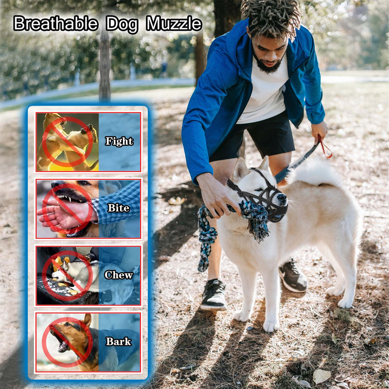 4 dydžių šunų snukučiai nuo kandžiojimo kaukė mažiems vidutiniams dideliems šunims nustoja loti burnos krepšelis čihuahua šuniuko reikmenys