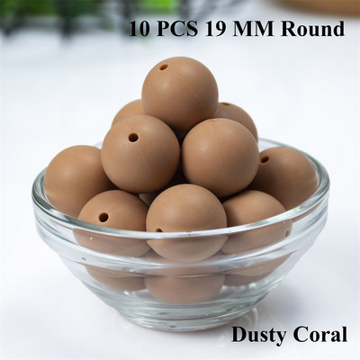 Maži dantukai 10 vnt 14-17 mm kupranugarių kūdikių karoliukai priedai Silikono šešiakampiai karoliukai kūdikių papuošalai slaugos geometriniai karoliukai