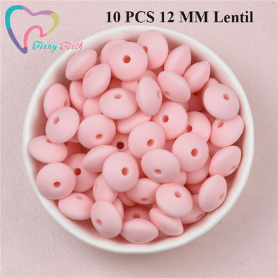 Maži dantukai 10 vnt 14-17 mm kupranugarių kūdikių karoliukai priedai Silikono šešiakampiai karoliukai kūdikių papuošalai slaugos geometriniai karoliukai