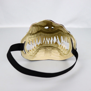 Модна маска за уста на куче Подплатени латексови гумени намордници за голямо куче Ролева игра Кучешка маска Кученце Хелоуин Косплей Фотореквизит