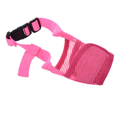 1 vnt. Reguliuojama kaukė nuo žievės įkandimo tinklinio burnos snukio priežiūros, stabdanti kramtymą