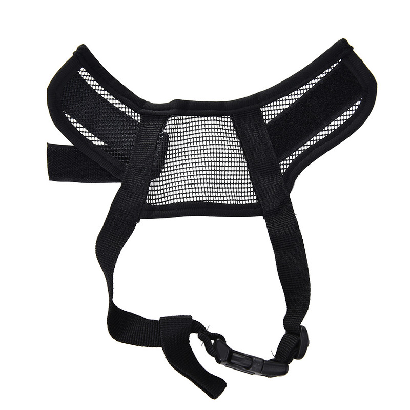 1 vnt. Reguliuojama kaukė nuo žievės įkandimo tinklinio burnos snukio priežiūros, stabdanti kramtymą