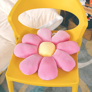 Daisy Pillow Cute Ins Μαξιλάρια λουλουδιών καναπέδων Καρέκλα γραφείου Μαξιλάρι κρεβατοκάμαρας Μαλακό ελαστικό μαξιλάρι δαπέδου Διακόσμηση σαλονιού Almohada쿠션