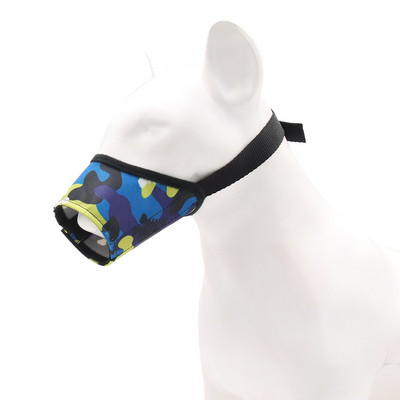 Reguliuojamas šuns snukis Kvėpuojantis šuns burnos dangtis Snukio antkaklis nuo lojimo Snukučiai šunims Šunų priedai