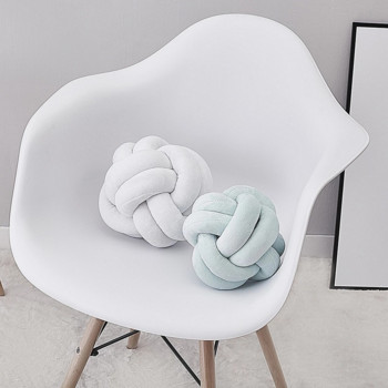Διακοσμητικό μαξιλάρι μαξιλαριού για διακόσμηση καναπέ Μαξιλάρια σπιτιού Βαμβακερό άνετο κρεβάτι καρέκλα σαλονιού Κάθισμα με κόμπο μαξιλάρια ριχτάρι Διακόσμηση σπιτιού