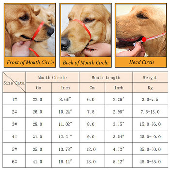 Κατά του δαγκώματος Αντι-γαβγίσματα Big Dog ρύγχος για μεσαίου μεγέθους σκύλους που αναπνέουν αξεσουάρ κατοικίδιων ζώων Mascotas Labrador Bulldog Mask Supplies