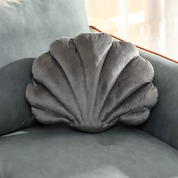 Cute Seashell Cushion Memory Foam No Collapse Μαλακό γεμιστό βελούδινο ντεκόρ καναπέ Ριχτάρι Μαξιλάρι οικιακού γραφείου Tatami κάθισμα πλάτη