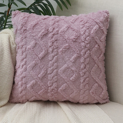 Nordic Throw párnahuzat otthoni dekorációhoz fehér puha tömör párnahuzat kanapéhoz 45x45 párnák bolyhos párnahuzat