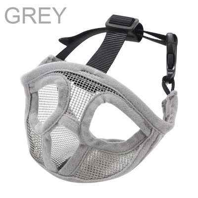 Rövid orrú kisállatkutya szájkosarak állítható, légáteresztő hálós francia bulldog mopsz száj szájkosár maszk ugatásgátló kellékek