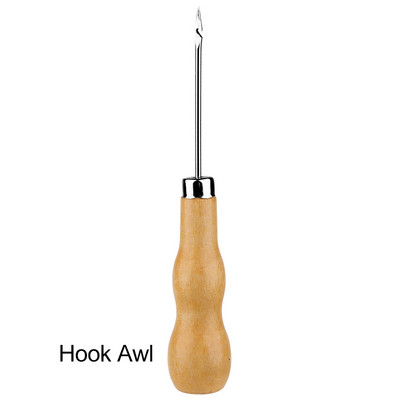 LMDZ varró csüllő varrás csüllő fa fogantyús csüllő bőr munkaeszközök varrás kézműves barkácsoláshoz bőr cipész vászonjavítás