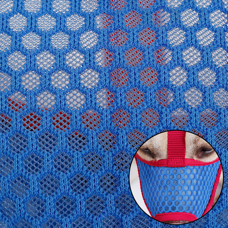 Αναπνεύσιμο νάιλον πλέγμα Μικρό μεσαίο μεγάλο ρύγχος σκύλου Ρυθμιζόμενο κατά του φλοιού μάσκα στόματος κουταβιού Κάλυμμα αξεσουάρ για κατοικίδια Ρύγχος S-2XL