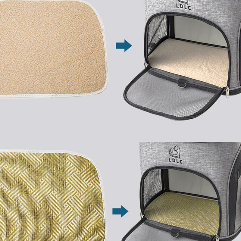 Τσάντες μεταφοράς κατοικίδιων γατών Αναπνεύσιμο πολυλειτουργικό σακίδιο πλάτης εξωτερικού χώρου για μικρά σκυλιά Φορητό γατάκι ώμους τσάντα μεταφοράς γάτας