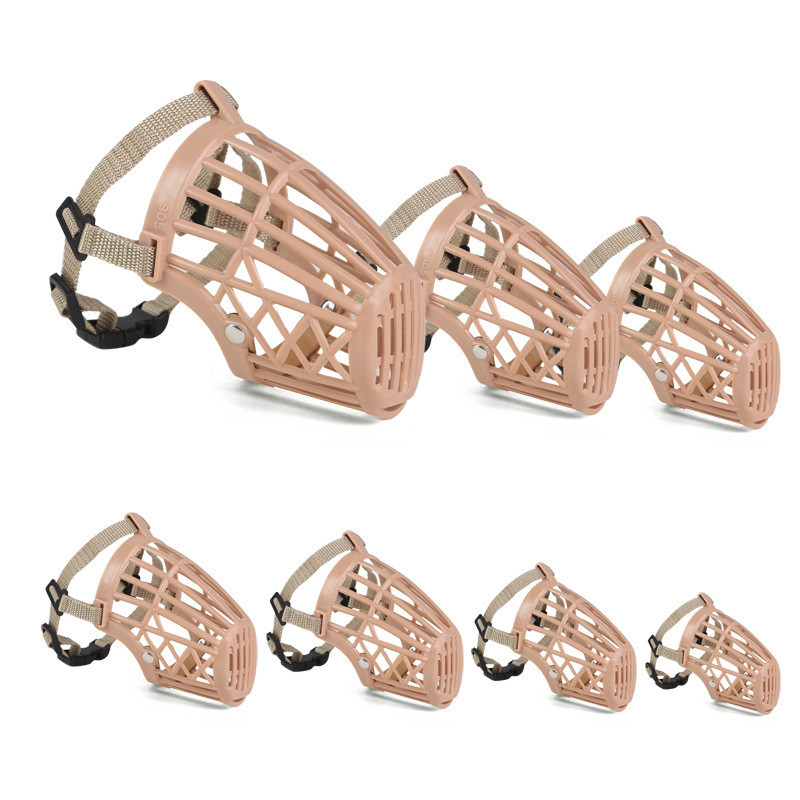 2019 Νέα ρύγχη σκυλιών κατοικίδιων ζώων Προστασία περιβάλλοντος Λαστιχένιο κάλυμμα σκύλου για κουτάβια και μεσαίου κολάρου σκύλου Προμήθειες κατοικίδιων ζώων XS-XXXL