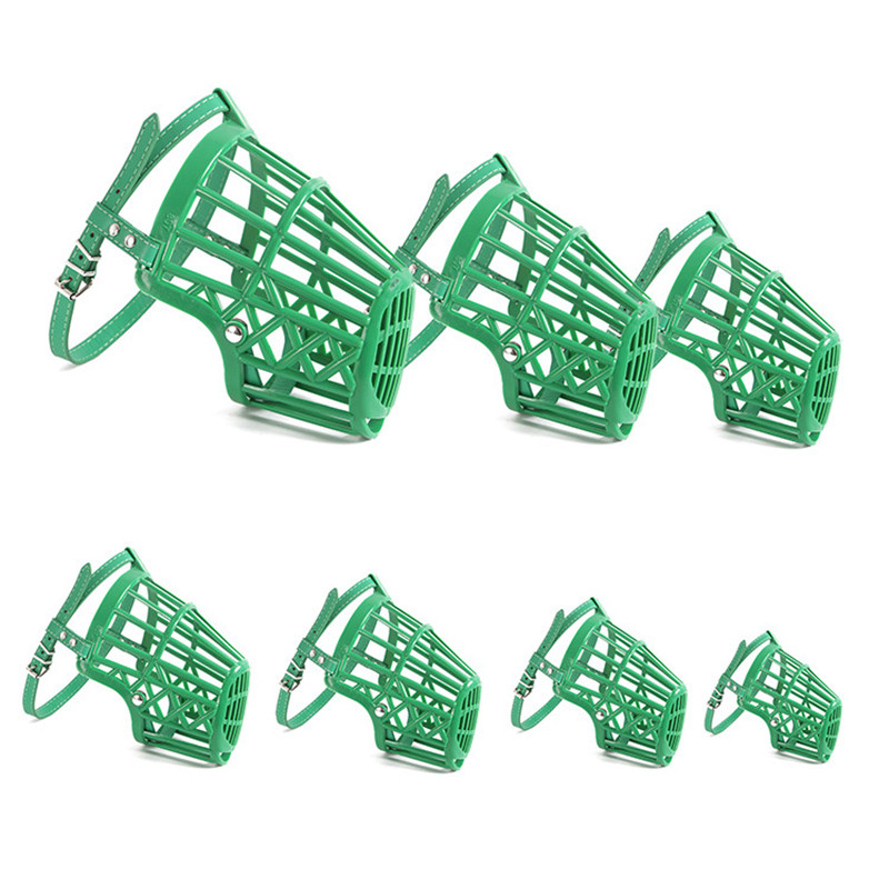 2019 Νέα ρύγχη σκυλιών κατοικίδιων ζώων Προστασία περιβάλλοντος Λαστιχένιο κάλυμμα σκύλου για κουτάβια και μεσαίου κολάρου σκύλου Προμήθειες κατοικίδιων ζώων XS-XXXL