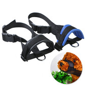 Νέο λουρί για κεφαλή με επένδυση για σκύλους κατοικίδιων ζώων με ρυθμιζόμενο μαλακό απαλό νάιλον ρύγχος λουρί Leader Stop Pulling Προϊόντα εκπαίδευσης