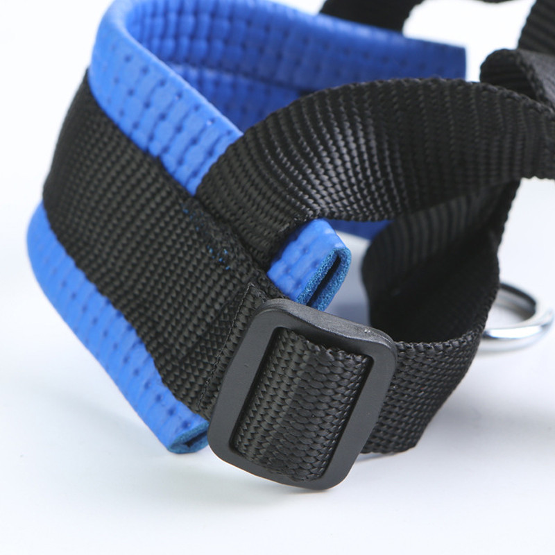 Νέο λουρί για κεφαλή με επένδυση για σκύλους κατοικίδιων ζώων με ρυθμιζόμενο μαλακό απαλό νάιλον ρύγχος λουρί Leader Stop Pulling Προϊόντα εκπαίδευσης