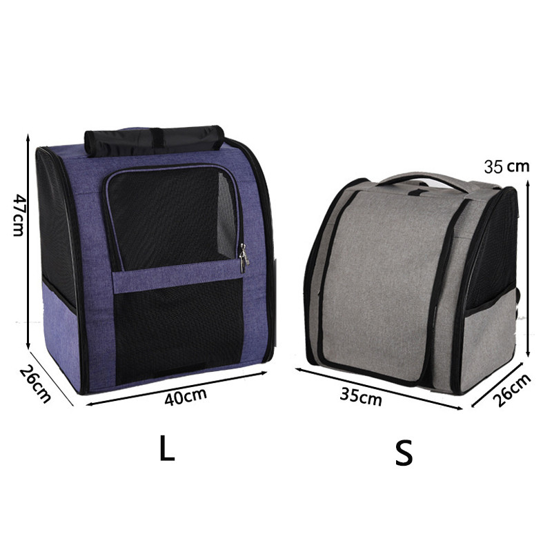 Σακίδια πλάτης για γάτες κατοικίδιων ζώων Αναπνεύσιμη τσάντα ώμου μεταφοράς γάτας για μικρούς σκύλους Γάτες Φορητό πτυσσόμενο σακίδιο πλάτης ταξιδιού Προμήθειες για κατοικίδια