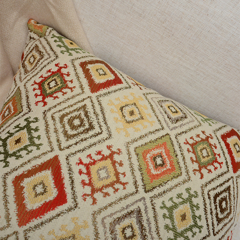 Κάλυμμα μαξιλαριού Bohemia Style Διακοσμητικά μαξιλάρια για καναπέ Σαλόνι 45x45 Κάλυμμα μαξιλαριού The Plaid Housse De Coussin