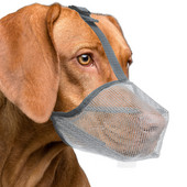 Brnjica za pse s mrežastom navlakom za male i srednje velike pse, sprječava grize, laje i lizanje