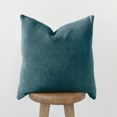 Perne nordice Husă de pernă din catifea de lux Decorativă pentru canapea de sufragerie Husă de pernă confortabilă bleumarin Decor pentru casă 40x40 Cojines