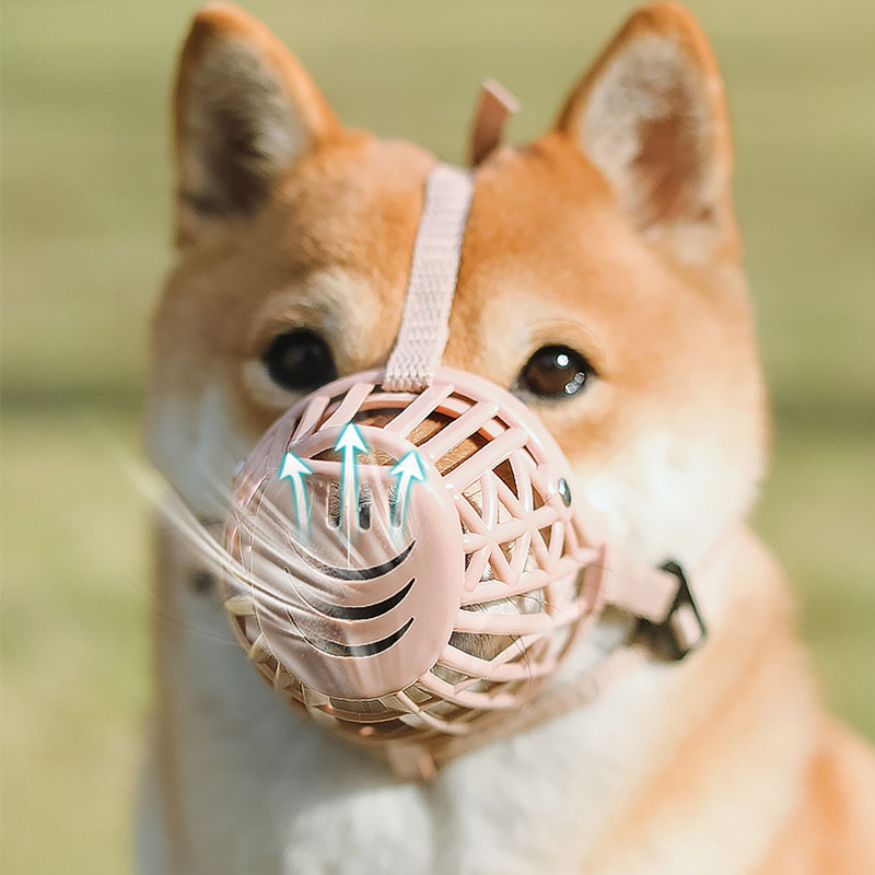 Kimpets Σκύλος Ρύγχος Αναπνεύσιμο Καλάθι Αντι Γαβγίσματος Κάλυμμα Στόματος Άνετο Μαλακό Σιλικόνη Μικρό Μέτριο Μεγάλο Σκύλος Σκύλος Στάση Δαγκώματος Μασήματος