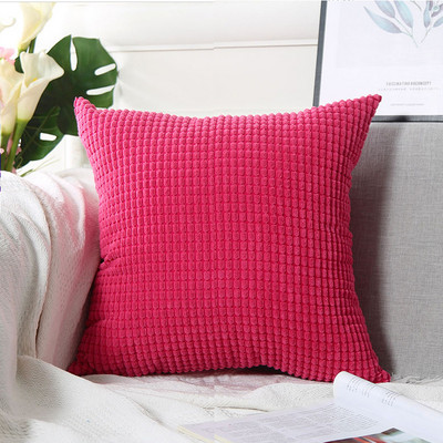 Masszázsdobó párnahuzat Dekoratív dobópárnahuzat nagy szemű kukorica csíkos vastag 45x45 párnahuzat kanapé hálószobához