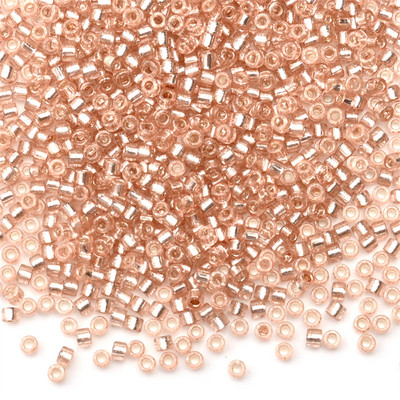 Κολιέ σκουλαρίκι από γυαλί γοητείας 2mm Ασημί Χρώμα με επένδυση Japan Spacer Seed Beads for Jewelry Making DIY κολιέ