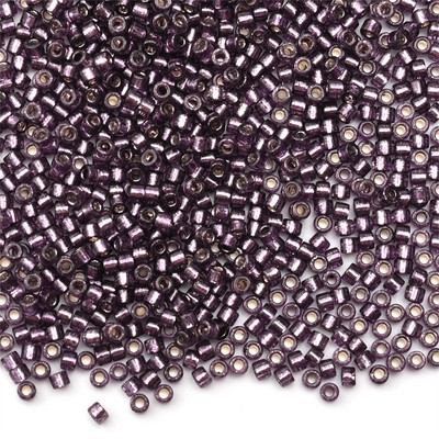 Κολιέ σκουλαρίκι από γυαλί γοητείας 2mm Ασημί Χρώμα με επένδυση Japan Spacer Seed Beads for Jewelry Making DIY κολιέ