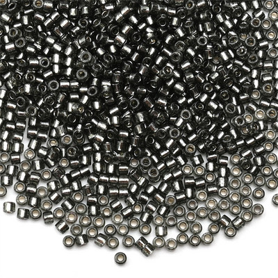 Κολιέ σκουλαρίκι από γυαλί γοητείας 2mm Ασημί Χρώμα με επένδυση Japan Spacer Seed Beads for Jewelry Making DIY κολιέ