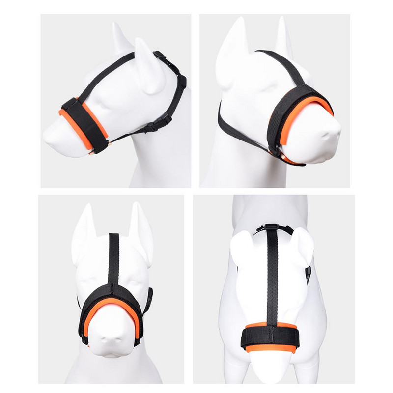 Ρυθμιζόμενο κάλυμμα στόματος για σκύλους κατοικίδιων ζώων Ρυθμιζόμενες αναπνέουσες αντι-δαγκωτικές μουσούδες κατά του γαβγίσματος για μεγάλους μεσαίους μικρούς σκύλους Αξεσουάρ