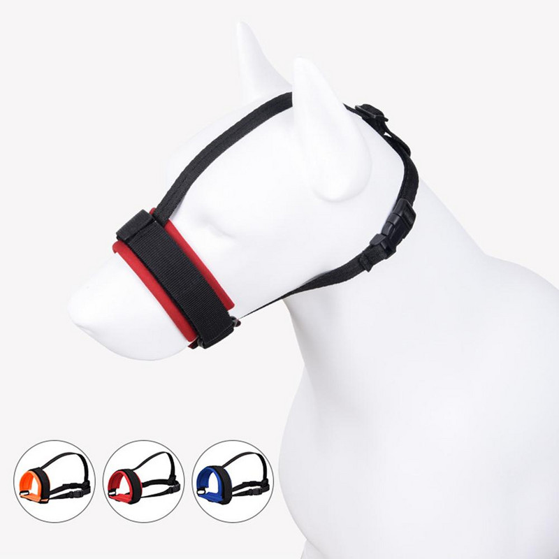 Ρυθμιζόμενο κάλυμμα στόματος για σκύλους κατοικίδιων ζώων Ρυθμιζόμενες αναπνέουσες αντι-δαγκωτικές μουσούδες κατά του γαβγίσματος για μεγάλους μεσαίους μικρούς σκύλους Αξεσουάρ