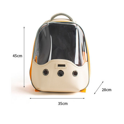 Τσάντα πλάτης για γάτες Ταξίδι Διαφανής τσάντα μεταφοράς για γάτες Σακίδιο πλάτης Pet Kitten and Small Dog Pet Carrier Bag Τσάντα εξωτερικού χώρου