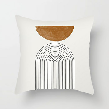 Abstract Geometry διακοσμητική μαξιλαροθήκη για κάλυμμα μαξιλαριού καναπέ Μαλακό κοντό βελούδινο ριχτάρι μαξιλαροθήκης Διακόσμηση Υπνοδωμάτιο γραφείου σπιτιού