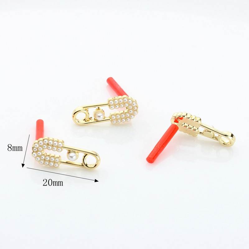 Cinko lydinio sąvaržėlės formos geometrijos auskarų jungtis 6 vnt./stal. Skirta „pasidaryk pats“ madingiems auskarams papuošalų kūrimo priedai