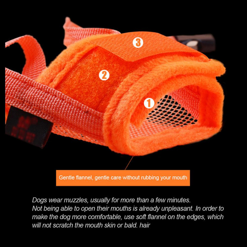 Új kutya állítható szájvédő kiegészítők Ugatásgátló harapás kiskutya kültéri edzésvédelmi kellékek Kisállat maszk Kutya csatos