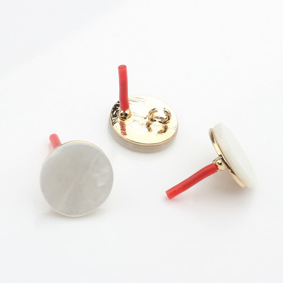 Nove okrugle naušnice od legure cinka i smole, konektor za naušnice, 19 mm, 6 kom/lot za modne dodatke za naušnice DIY