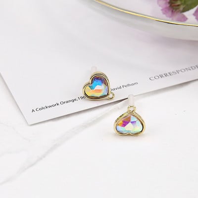 Egyszerű strasszos Butterfly Love Star Fülköröm 10db/tétel Fülbevaló Ékszer készítés Találó Kiegészítők