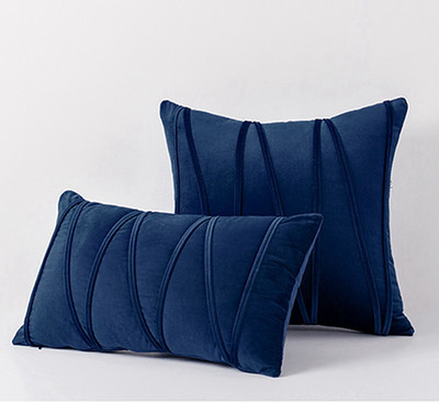 Inyahome New Art Velvet Yellow Sárga Kék Rózsaszín Egyszínű Párnahuzat Párnahuzat Párnahuzat Otthoni Dekoratív Kanapé Dekor