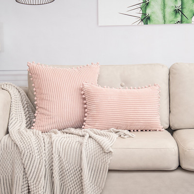 Nordic Fluffy Throw párnahuzat Pure Color otthoni dekoráció Cojines 45x45 Decorativos párnák puha párnahuzat kanapé nappaliba