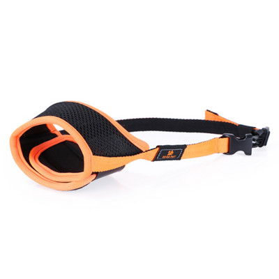 Šuns snukis, nailoninis tinklelis, reguliuojamas kvėpuojantis minkštas snukio kaukė, skirta nuo įkandimo / chaoso naminiams gyvūnėliams nuo lojimo