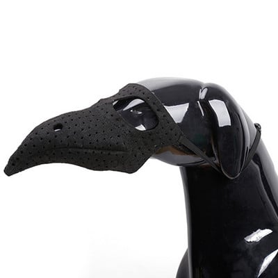 Boț pentru câine Groază pasăre Cioc gură mască câine silicon luminoasă stop latrat bot costum Halloween câine măști de siguranță anti-mușcătură