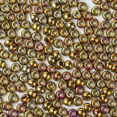 Taidian 11/0 kerek Toho gyöngyök horganyzott alumínium Perles De Rocailles Broderie Perles-hez 10 gramm / tétel, körülbelül 1000 darab