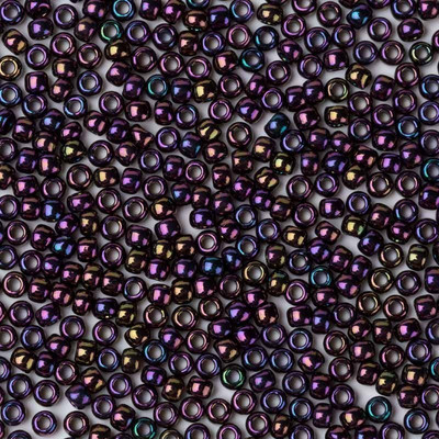 Taidian 11/0 kerek Toho gyöngyök horganyzott alumínium Perles De Rocailles Broderie Perles-hez 10 gramm / tétel, körülbelül 1000 darab