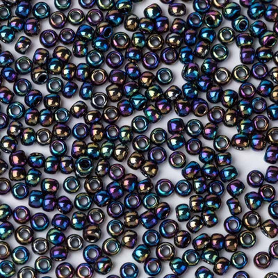 Taidian 11/0 kerek Toho gyöngyök horganyzott alumínium Perles De Rocailles Broderie Perles-hez 10 gramm / tétel, körülbelül 1000 darab