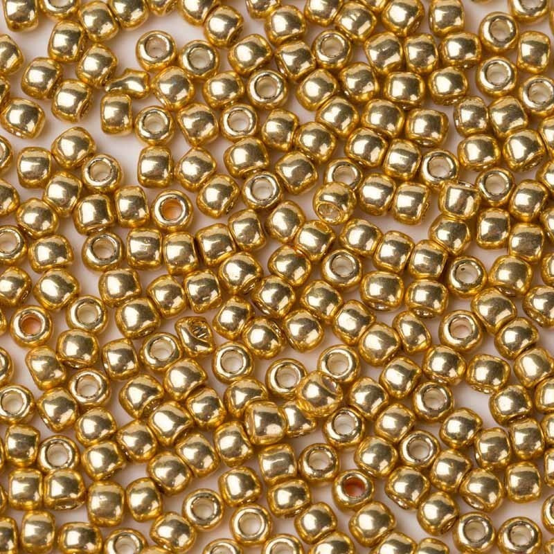 Taidian 11/0 kerek Toho gyöngyök horganyzott alumínium Perles De Rocailles Broderie Perles-hez 10 gramm / tétel, körülbelül 1000 darab