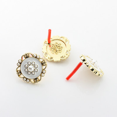 Legura cinka Emajl Umetak od smole Čipka cvijeće Baza Konektor za naušnice 6 kom/lot za DIY modne dodatke za izradu naušnica