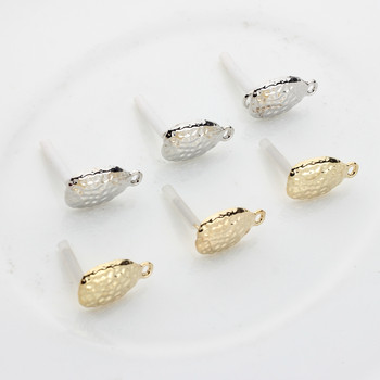 10 τμχ/παρτίδα 17*10 χιλιοστά κράμα ψευδαργύρου Retro Tear Water Drop Earrings Base Connectors for DIY Earrings Αξεσουάρ κοσμημάτων