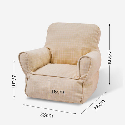 Χατάκι καναπέ για σκύλους γάτας Μικρό ρείθρο για σκύλους Μαλακό άνετο κρεβάτι ύπνου Chihuahua Pomeranian καρό καναπέ-κρεβάτι Μαξιλάρι για κατοικίδια