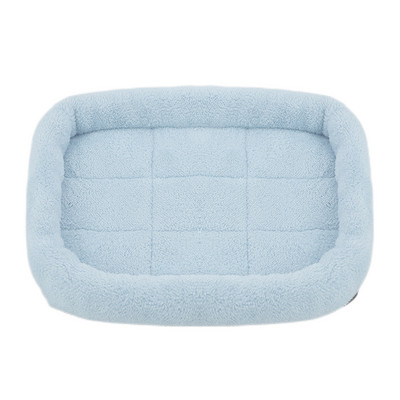 Μαλακό βελούδινο τετράγωνο κρεβατάκι κρεβατιού για σκύλους για σκύλους Γάτα Μικρό μεσαίο μεγάλο κατοικίδιο ήρεμο μαξιλάρι ύπνου για γάτα Μαξιλάρι για σκύλους για κατοικίδια