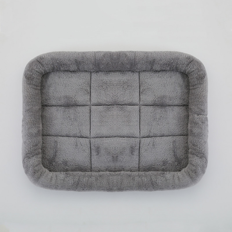 Μαλακό βελούδινο τετράγωνο κρεβατάκι κρεβατιού για σκύλους για σκύλους Γάτα Μικρό μεσαίο μεγάλο κατοικίδιο ήρεμο μαξιλάρι ύπνου για γάτα Μαξιλάρι για σκύλους για κατοικίδια
